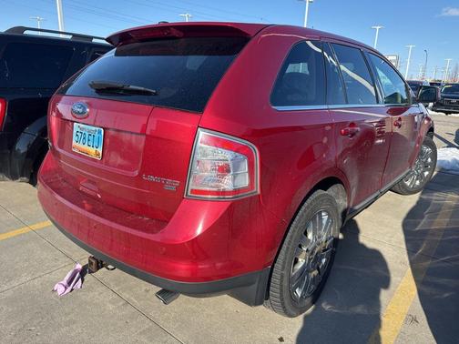 Red 2010 Ford Edge Limited