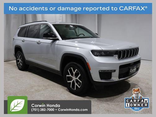 Silver Zynith 2024 Jeep Grand Cherokee L Limited