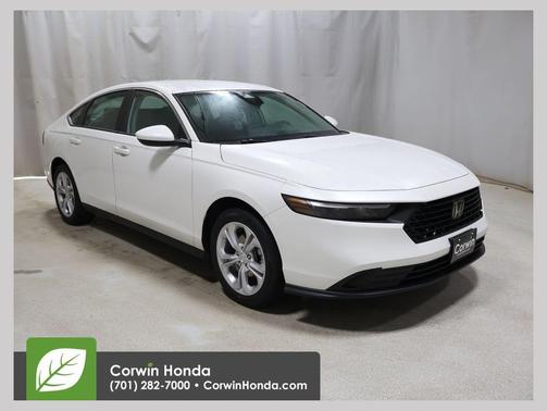 Platinum White Pearl 2026 Honda Accord LX 1.5T
