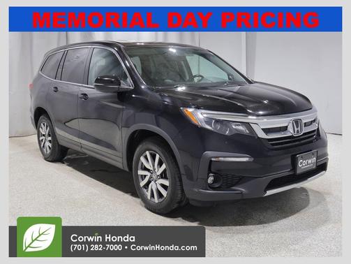 Crystal Black Pearl 2019 Honda Pilot EX-L