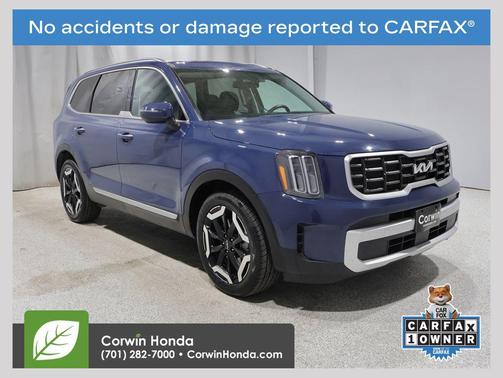 Midnight Lake Blue 2025 Kia Telluride S
