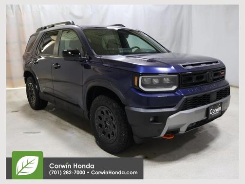 Obsidian Blue Pearl 2026 Honda Passport AWD TrailSport Blackout