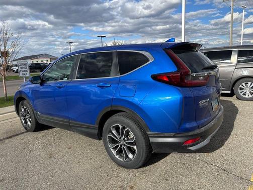 Aegean Blue Metallic 2020 Honda CR-V AWD EX