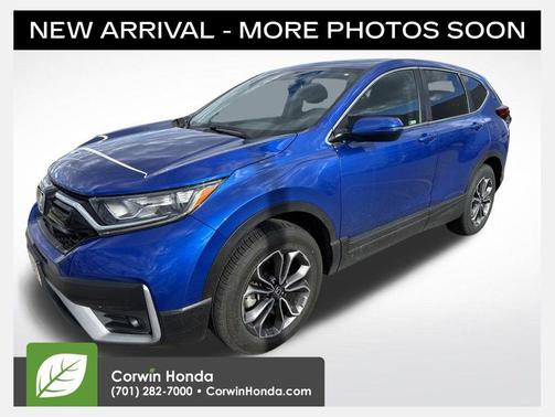 Aegean Blue Metallic 2020 Honda CR-V AWD EX