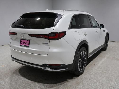 Rhodium White Premium 2024 Mazda CX-90 PHEV Premium Plus