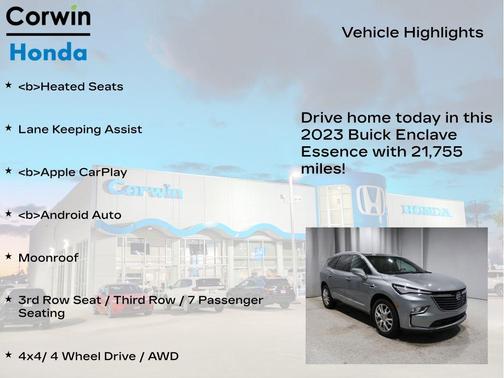 2023 Buick Enclave Essence AWD