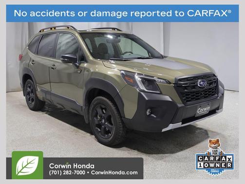 Autumn Green Metallic 2022 Subaru Forester Wilderness