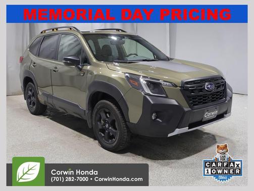 Autumn Green Metallic 2022 Subaru Forester Wilderness