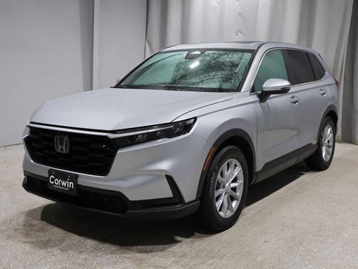 Solar Silver 2025 Honda CR-V EX-L AWD
