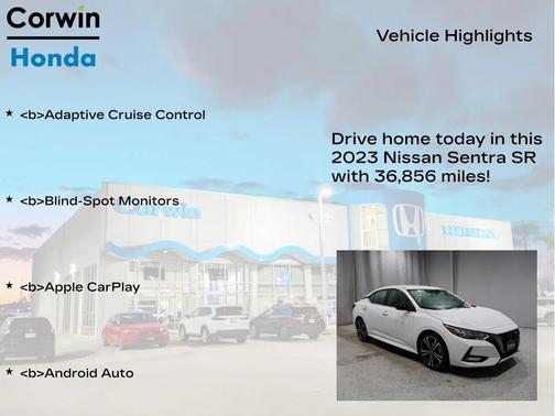 2023 Nissan Sentra SR