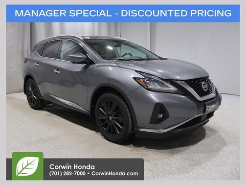 Gun Metallic 2020 Nissan Murano Platinum Intelligent AWD