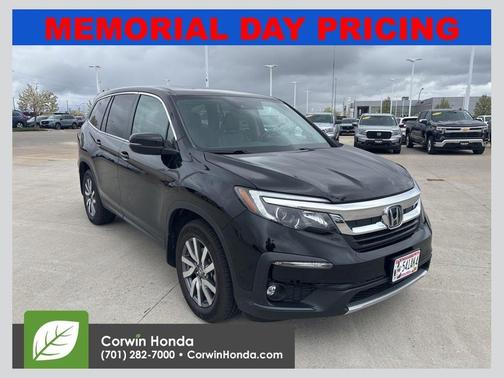 Crystal Black Pearl 2019 Honda Pilot EX-L