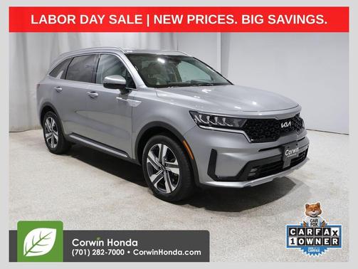Steel Gray 2023 Kia Sorento Hybrid EX
