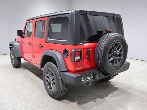 Firecracker Red Clearcoat 2025 Jeep Wrangler Sport S