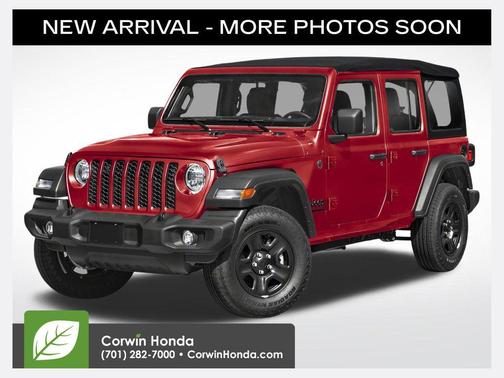 Firecracker Red Clearcoat 2025 Jeep Wrangler Sport S