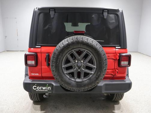 Firecracker Red Clearcoat 2025 Jeep Wrangler Sport S