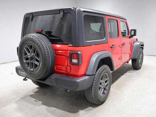 Firecracker Red Clearcoat 2025 Jeep Wrangler Sport S