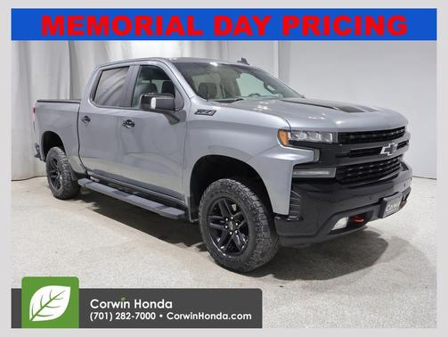 Satin Steel Metallic 2021 Chevrolet Silverado 1500 LT Trail Boss
