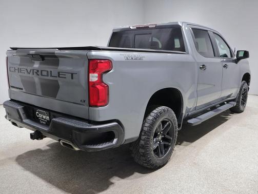 Satin Steel Metallic 2021 Chevrolet Silverado 1500 LT Trail Boss