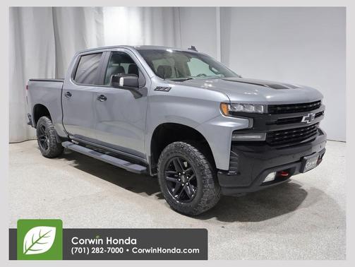 Satin Steel Metallic 2021 Chevrolet Silverado 1500 LT Trail Boss