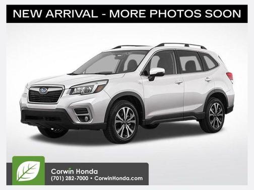 Crystal White Pearl 2020 Subaru Forester Limited