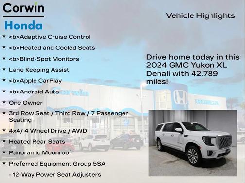 2024 GMC Yukon XL Denali