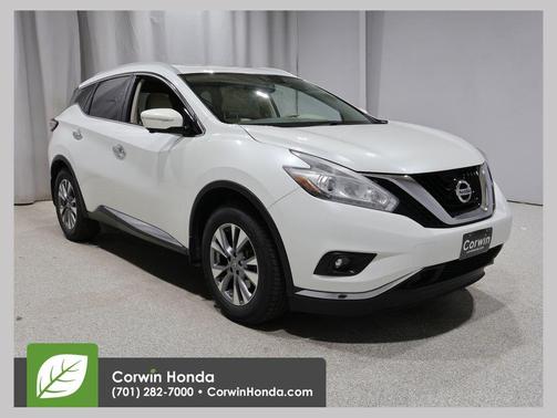 Pearl White 2015 Nissan Murano SL