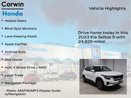 2023 Kia Seltos S