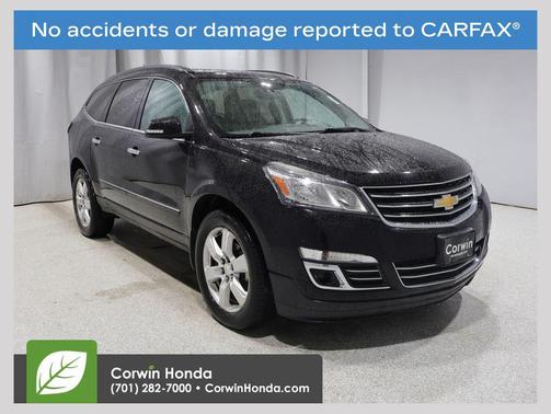 Mosaic Black Metallic 2016 Chevrolet Traverse LTZ