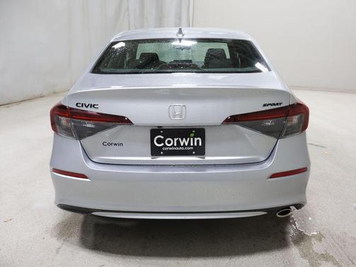 Solar Silver 2026 Honda Civic Sport