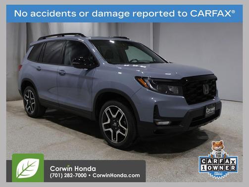 Sonic Gray Pearl 2023 Honda Passport AWD Elite