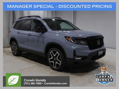 Sonic Gray Pearl 2023 Honda Passport AWD Elite
