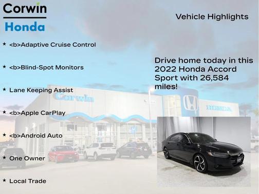 2022 Honda Accord Sport 1.5T