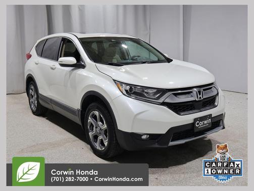 White Diamond Pearl 2017 Honda CR-V EX