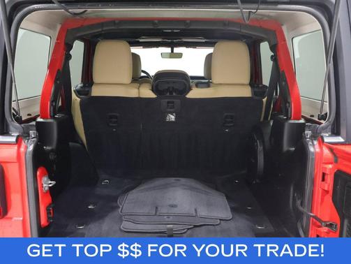 Firecracker Red Clearcoat 2018 Jeep Wrangler Unlimited Sahara