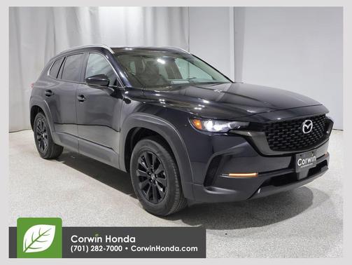 Jet Black Mica 2025 Mazda CX-50 2.5 S Preferred Package