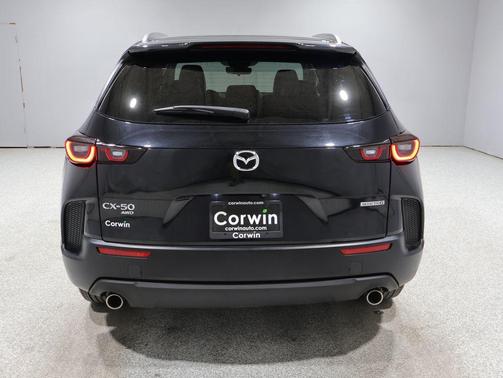 Jet Black Mica 2025 Mazda CX-50 2.5 S Preferred Package