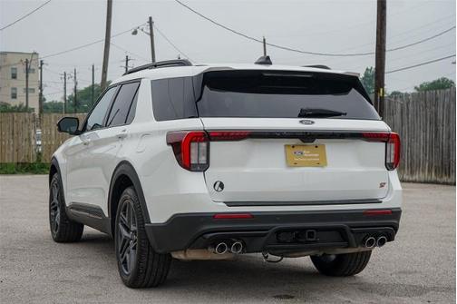 STAR WHITE MET TRI-COAT 2025 Ford Explorer ST