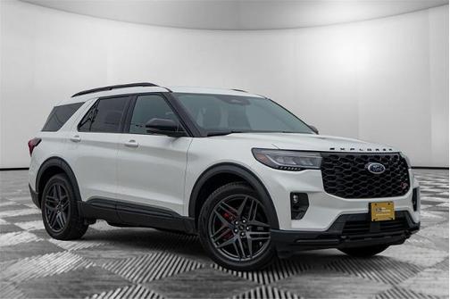 STAR WHITE MET TRI-COAT 2025 Ford Explorer ST