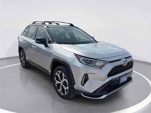 Silver 2021 Toyota RAV4 Prime XSE