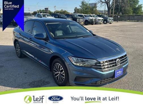 Silk Blue Metallic 2019 Volkswagen Jetta 1.4T SE