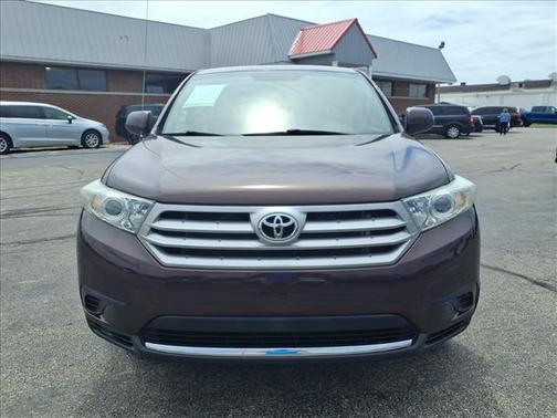 Sizzling Crimson Mica 2011 Toyota Highlander SE
