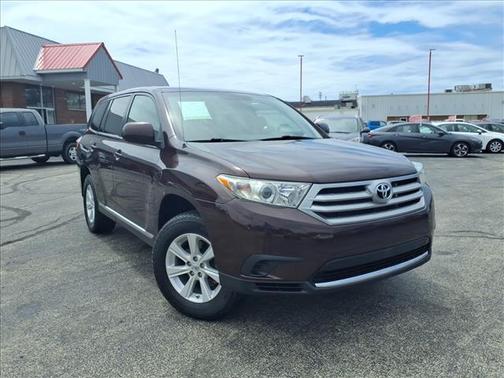 Sizzling Crimson Mica 2011 Toyota Highlander SE