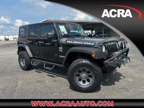 Black Clearcoat 2012 Jeep Wrangler Unlimited Rubicon