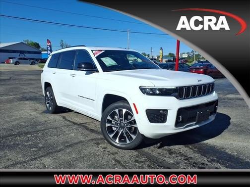 Bright White Clearcoat 2023 Jeep Grand Cherokee L Overland