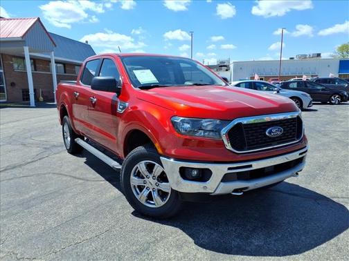 Hot Pepper Red Metallic Tinted Clearcoat 2019 Ford Ranger XLT