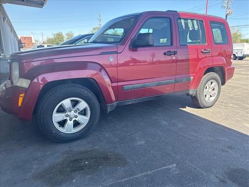 Deep Cherry Red Crystal Pearlcoat 2012 Jeep Liberty Sport