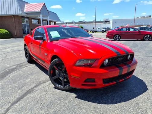 Red 2014 Ford Mustang GT Premium