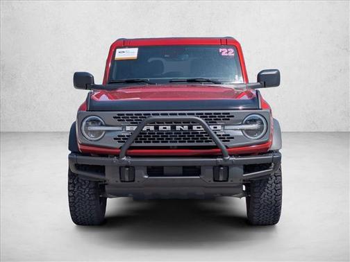 Hot Pepper Red Metallic Tinted Clearcoat 2022 Ford Bronco Badlands
