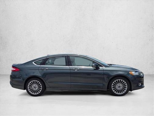Deep Impact Blue 2016 Ford Fusion Titanium
